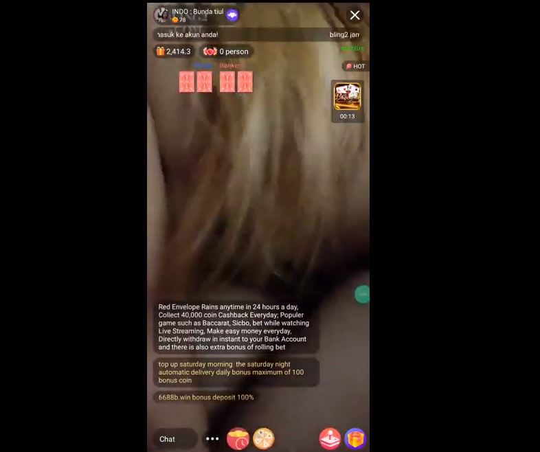 Tante Virang Gendut Wikwik Sambil Live Di Kampung